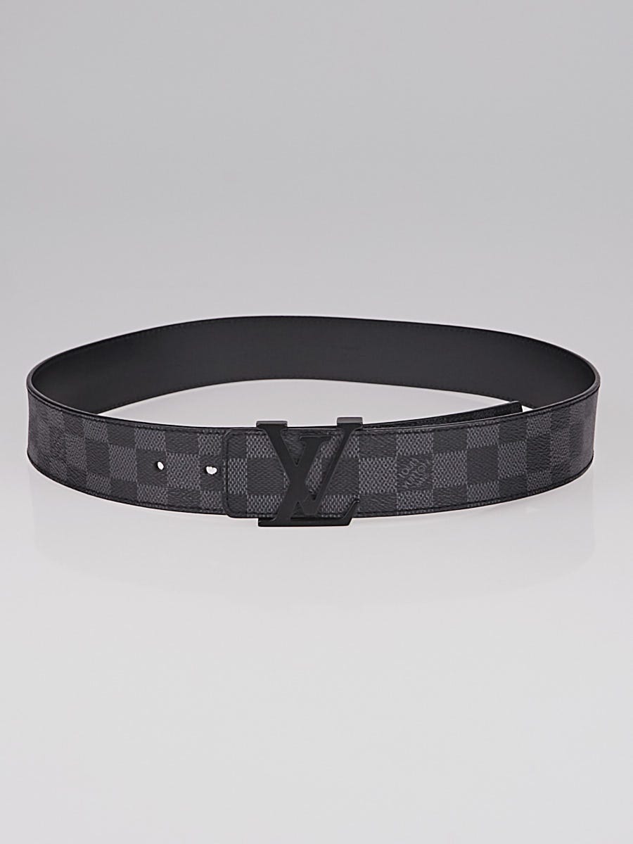 Louis Vuitton Damier Graphite Initiales Belt - Size 34 / 85 (SHF-22261 –  LuxeDH