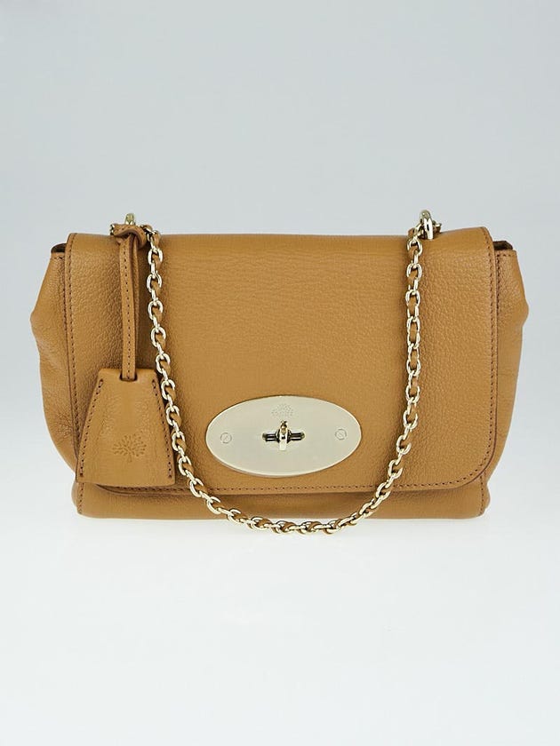 Mulberry Deer Brown Grainy Leather Small Lily Bag