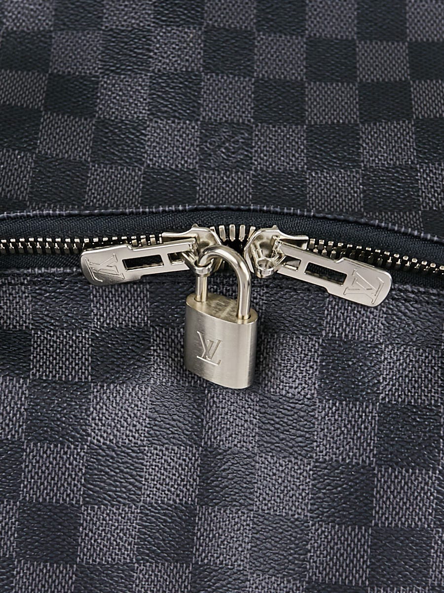 Louis Vuitton Damier Graphite Coated Canvas Roadster 50 Silver