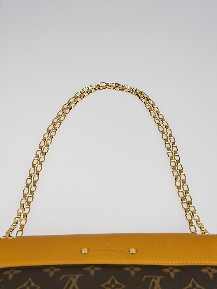 Louis Vuitton Safran Monogram Canvas Pallas Bag - Yoogi's Closet