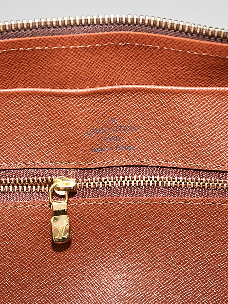 Louis Vuitton Nil 28 Monogram canvas Brown Leather ref.252224