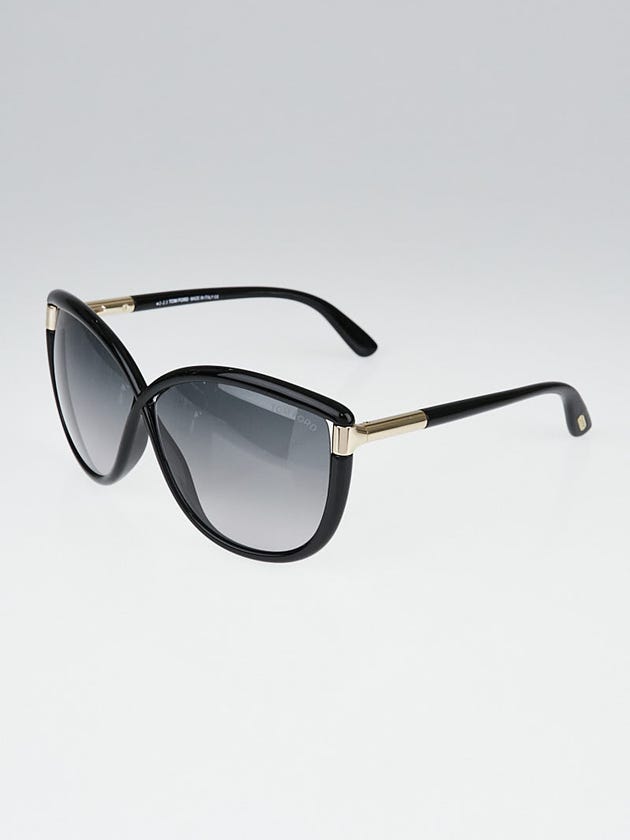 Tom Ford Black Acetate Frame Abbey Sunglasses - TF327