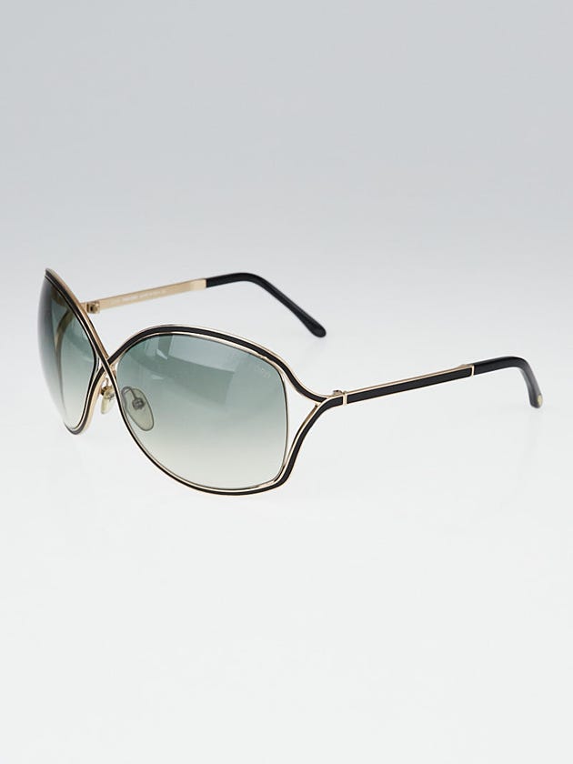 Tom Ford Grey Metal Frame Gradient Tint Rickie Sunglasses-TF179