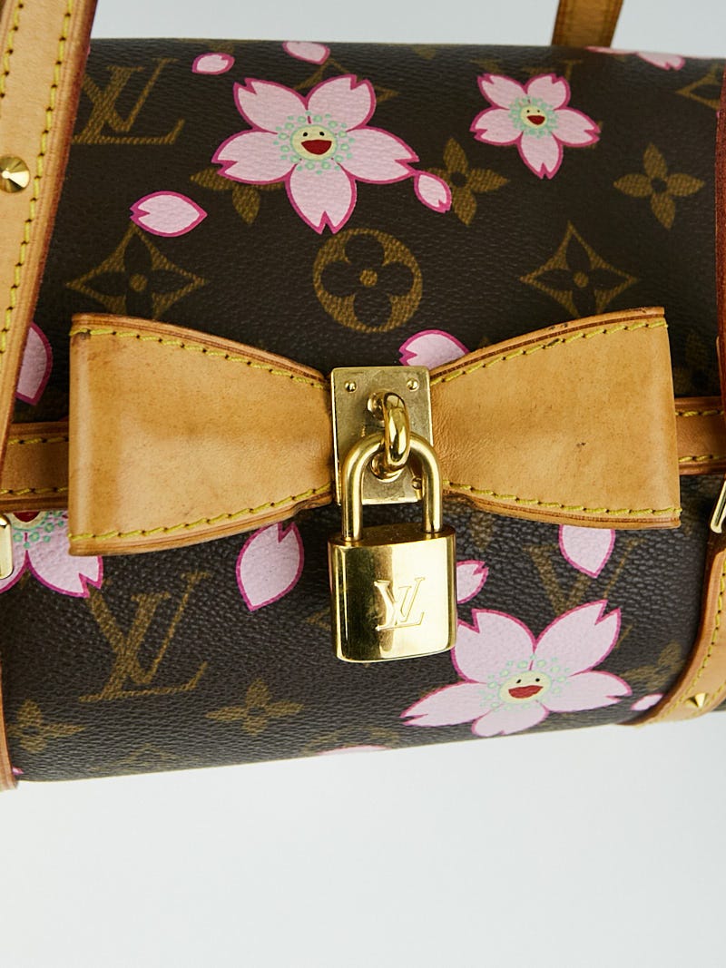 Louis Vuitton Limited Edition Pink Monogram Cherry Blossom Papillon Bag -  Yoogi's Closet