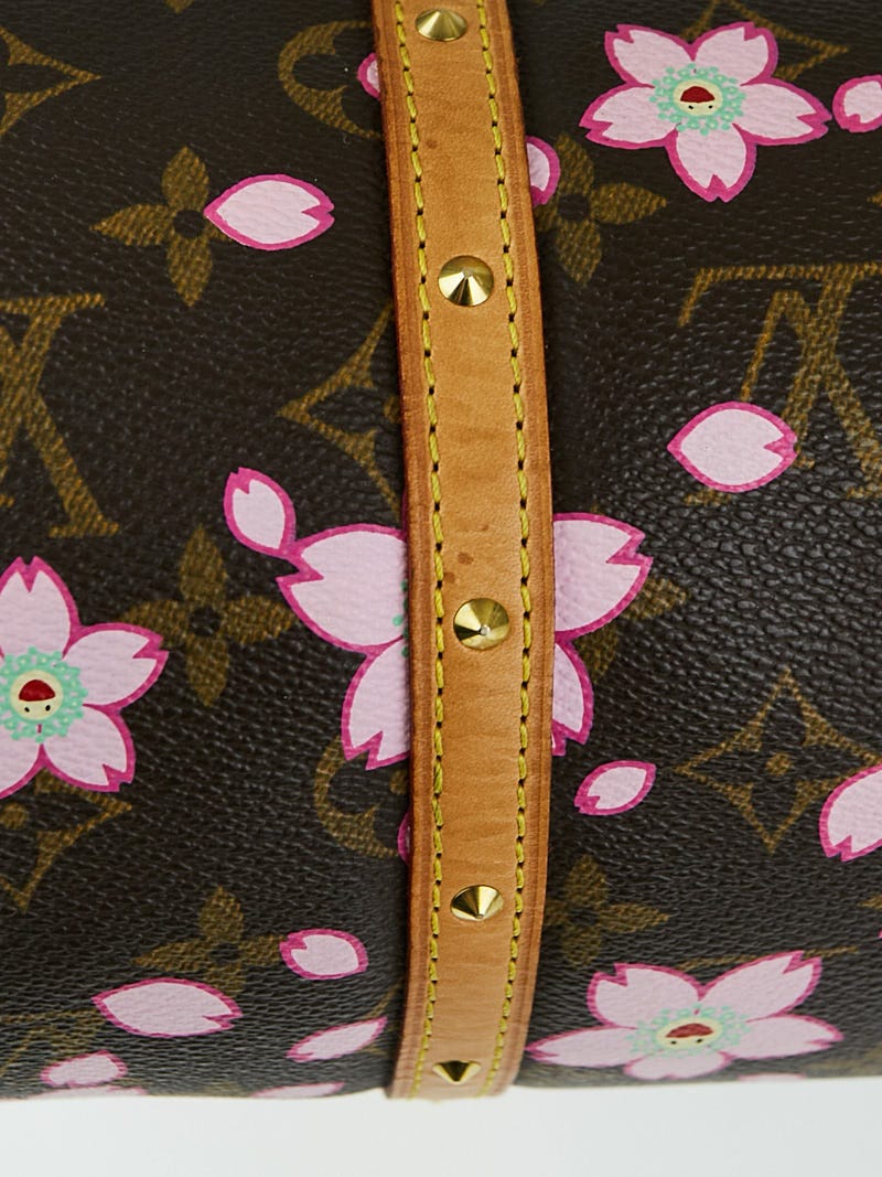 Louis Vuitton Limited Edition Cherry Blossom Monogram Canvas Papillon Bag -  Yoogi's Closet
