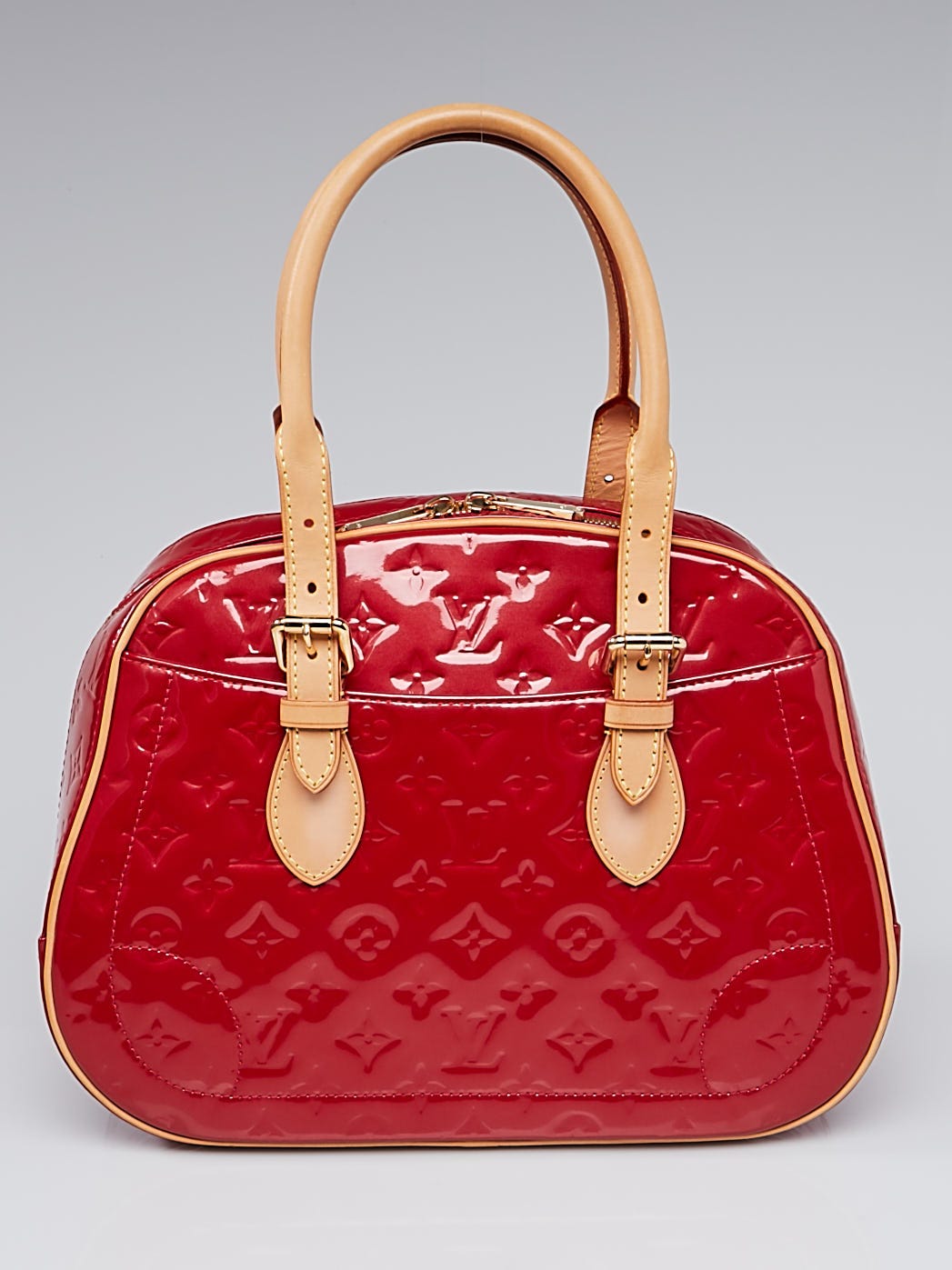 Louis Vuitton Pomme D'Amour Monogram Vernis Summit Drive Bag – Bagaholic