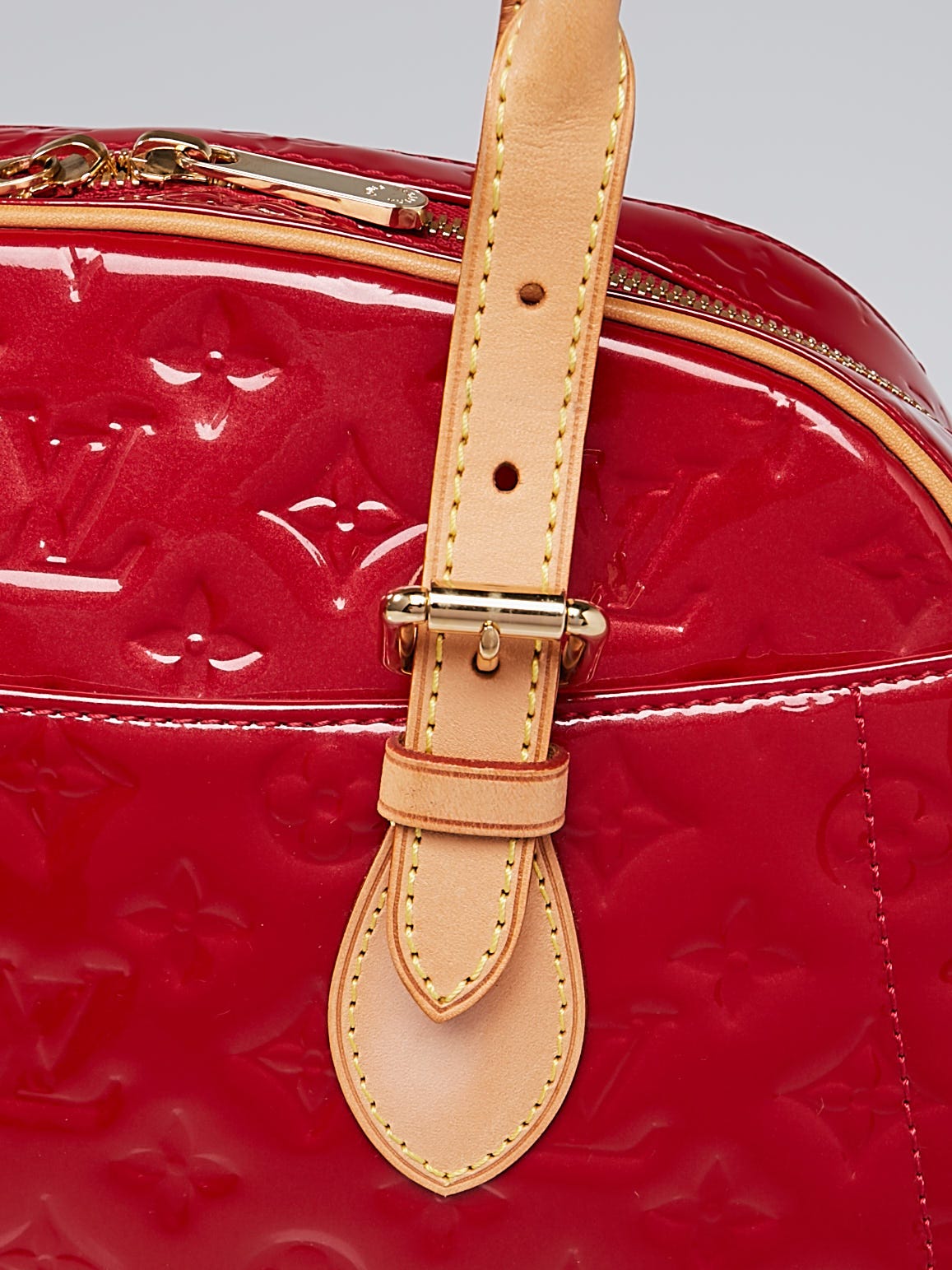 Louis Vuitton Monogram Vernis Summit Drive - Red Handle Bags