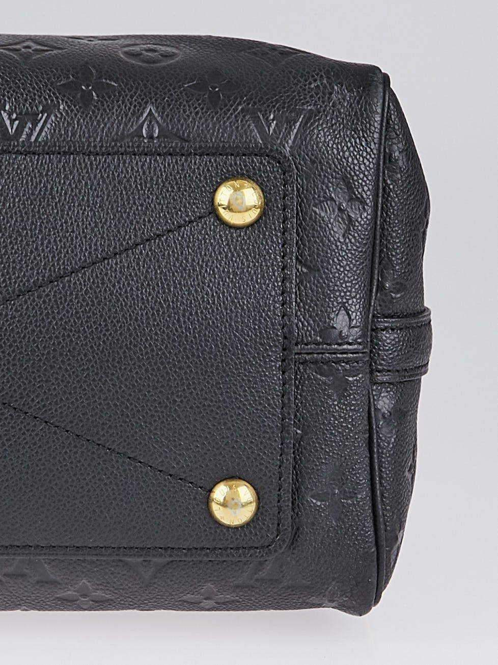 Louis Vuitton SPEEDY BANDOULIÈRE Monogram Empreinte leather 20 Bag M46118  Kaki at 1stDibs