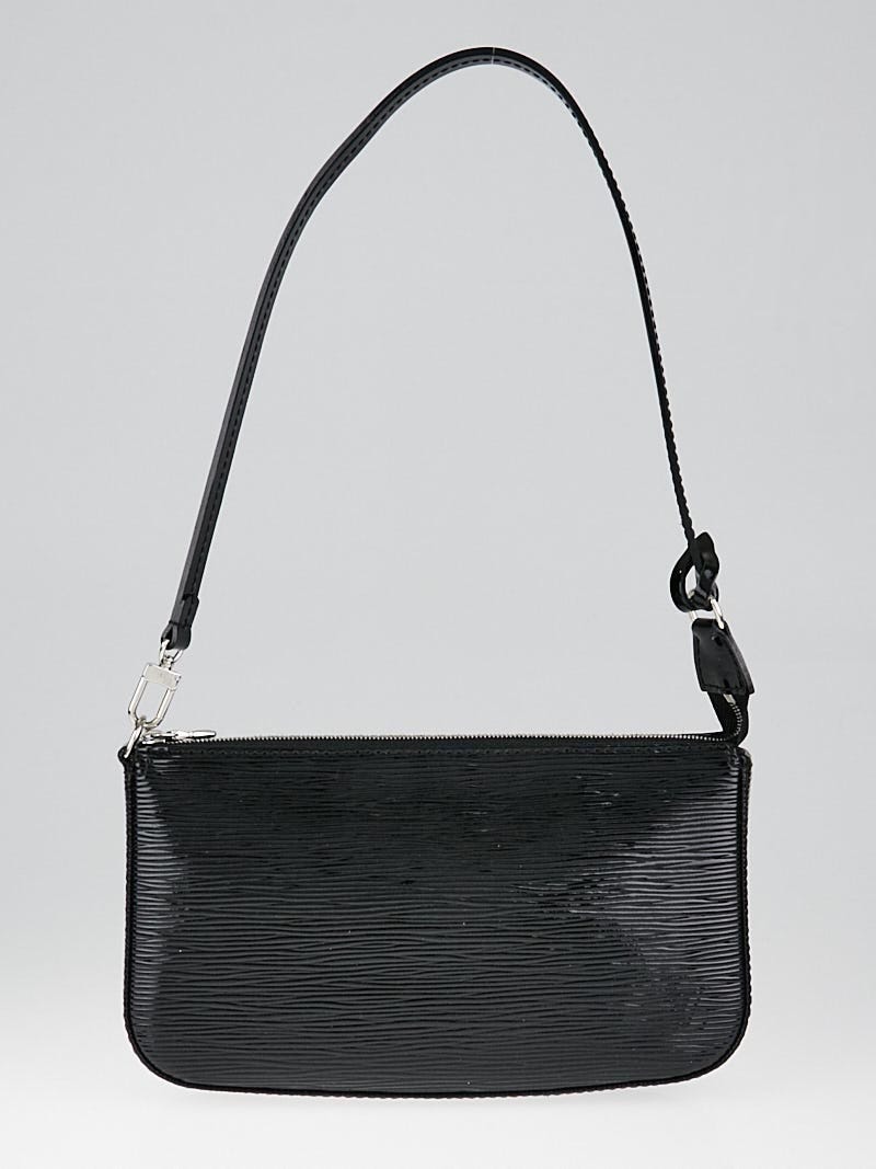 Louis Vuitton Black Electric Epi Leather Accessories Pochette NM