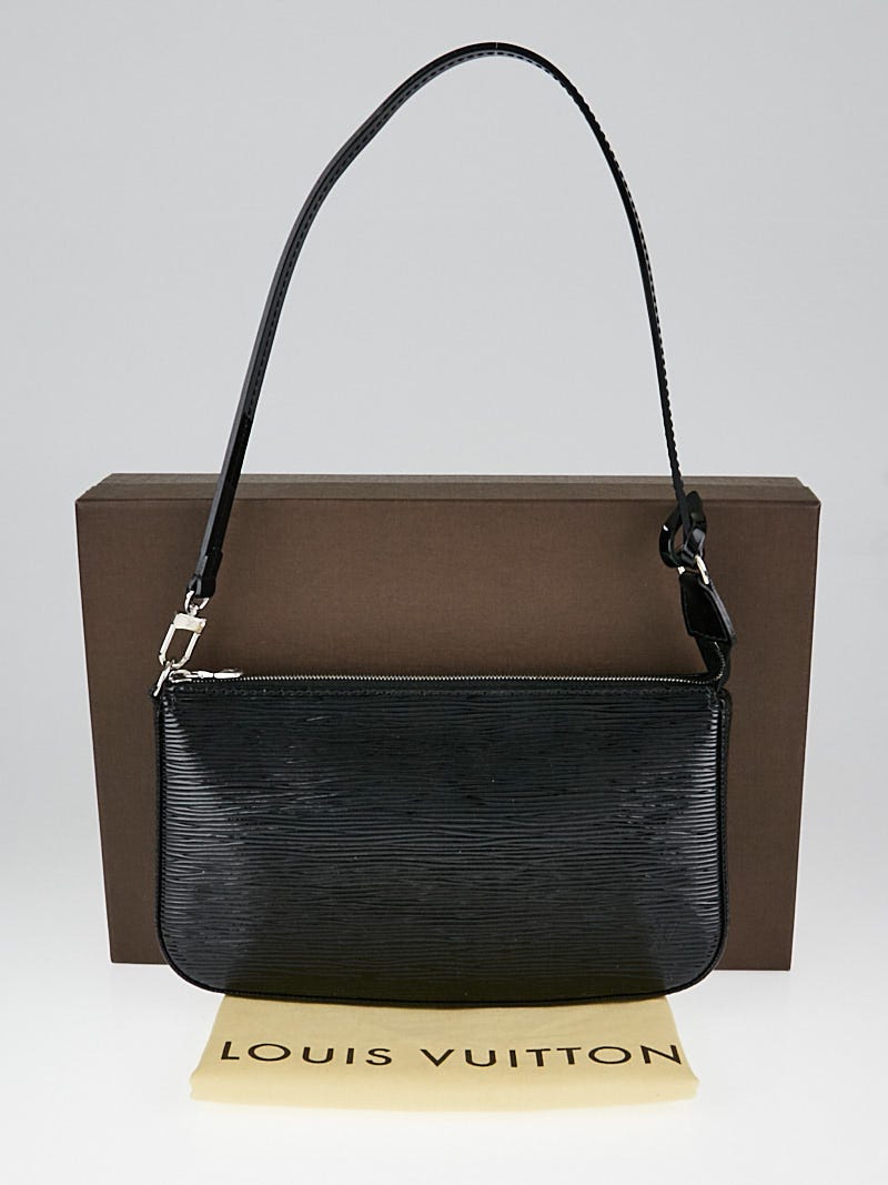 Louis Vuitton Black Electric Epi Leather Accessories Pochette NM Bag -  Yoogi's Closet