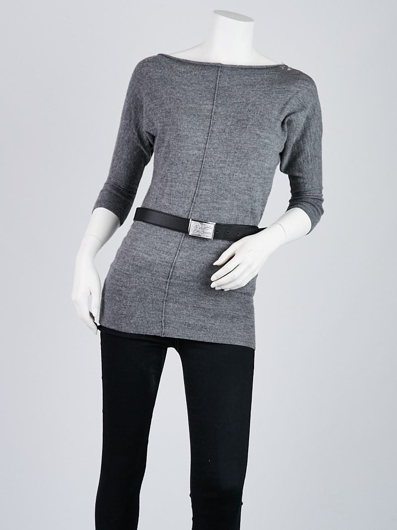 Louis Vuitton Black Leather Travelling Requisites Belt Size 80/32 - Yoogi's  Closet