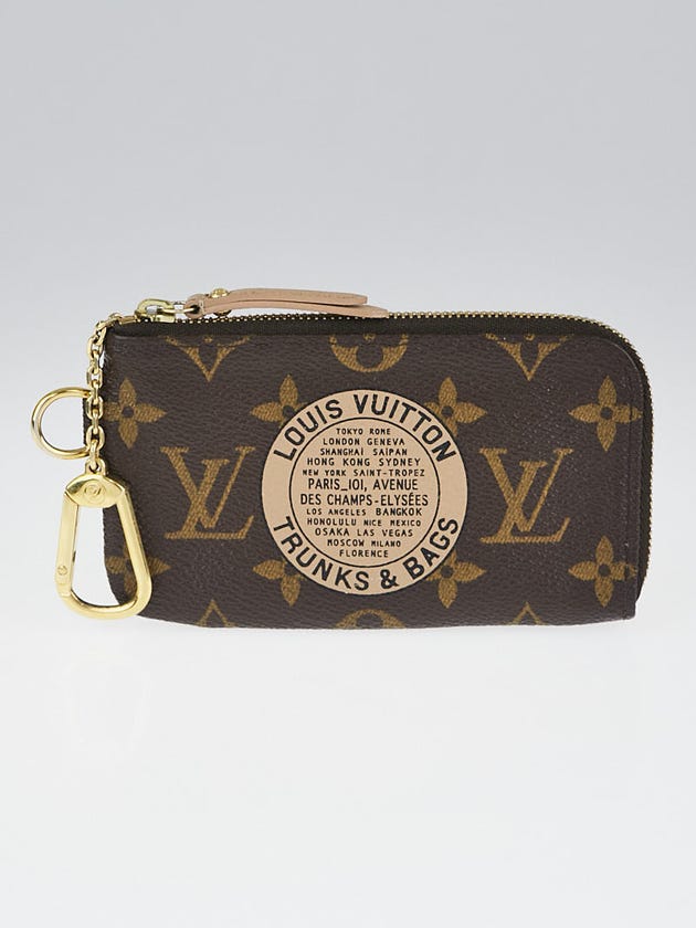 Louis Vuitton Limited Edition Monogram Canvas Complice Trunks & Bags Cles Key and Change Holder