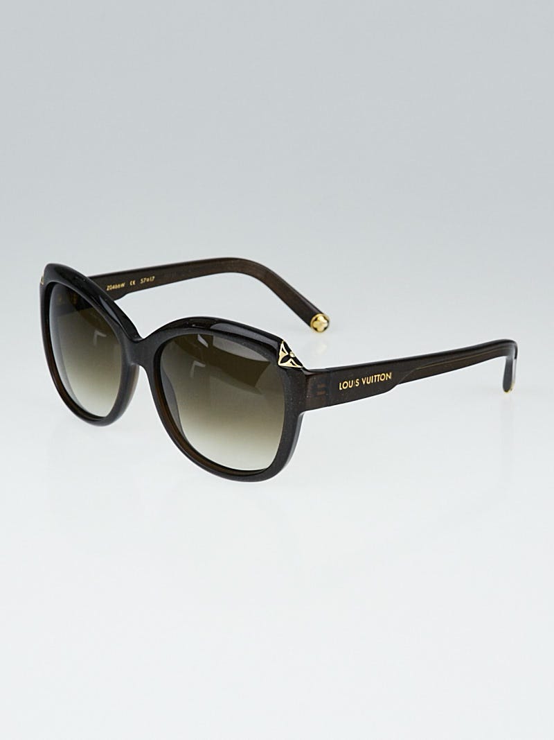 Louis Vuitton Brown Speckling Acetate Frame Hortensia Sunglasses