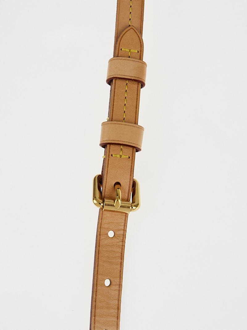Louis Vuitton Vachetta Leather Adjustable 16mm Shoulder Strap - Yoogi's  Closet