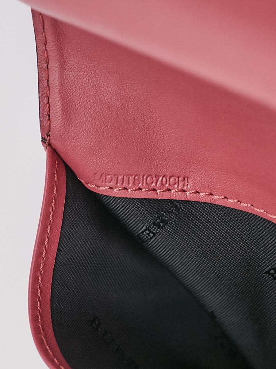 Burberry Crimson Pink Grain Leather Alvington Continental Wallet - Yoogi's  Closet