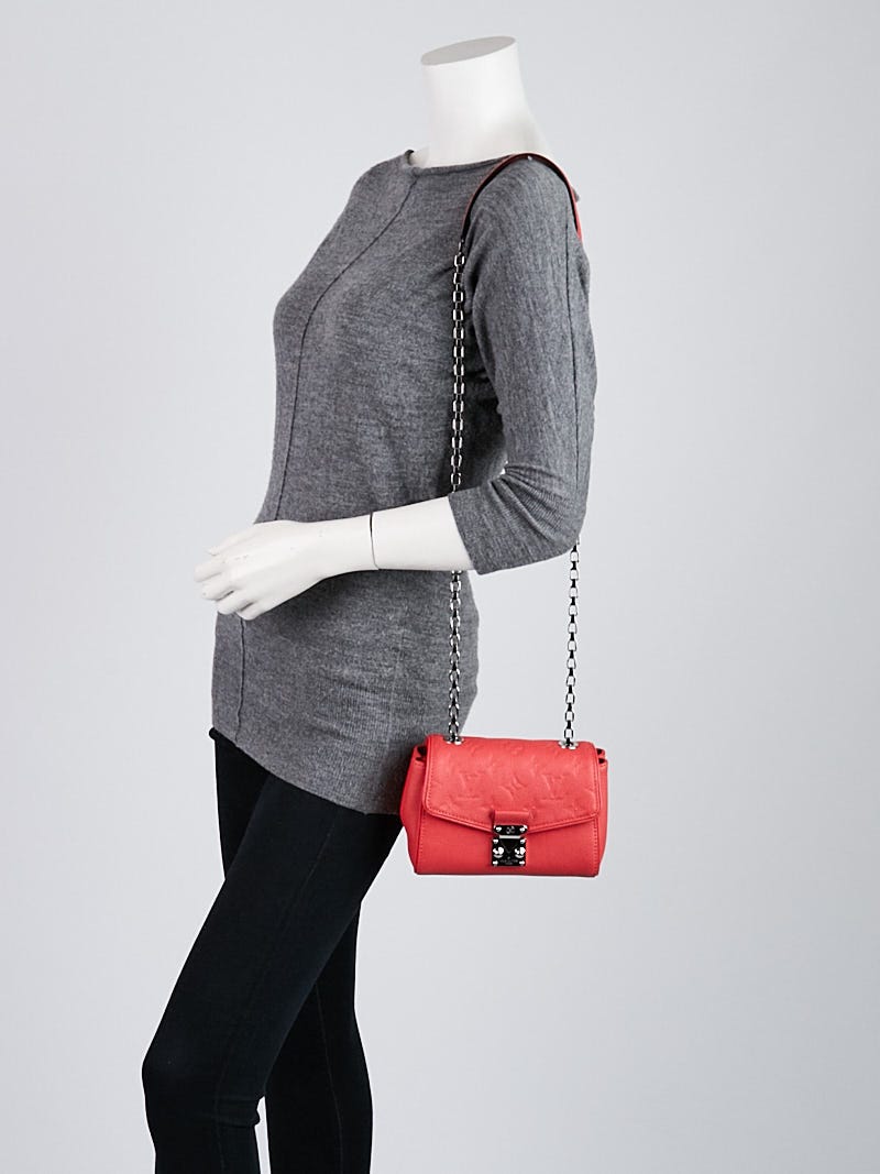 Louis Vuitton Poppy Monogram Empreinte Leather St Germain BB Bag