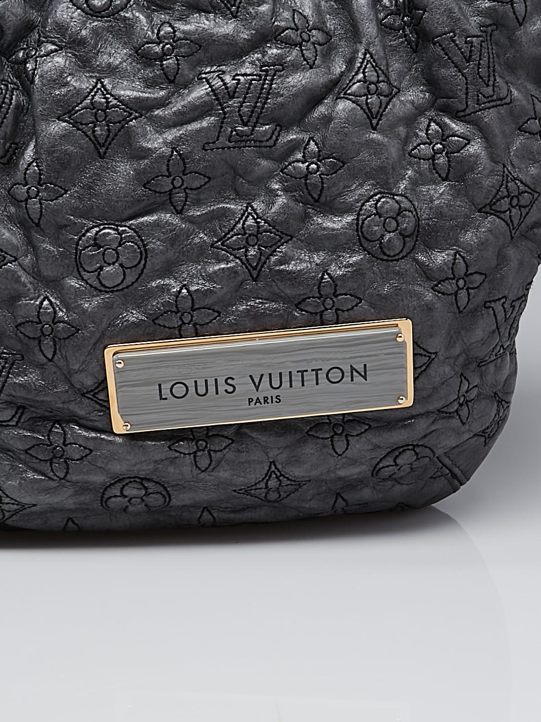 Louis Vuitton Limited Edition Anthracite Monogram Olympe Nimbus GM