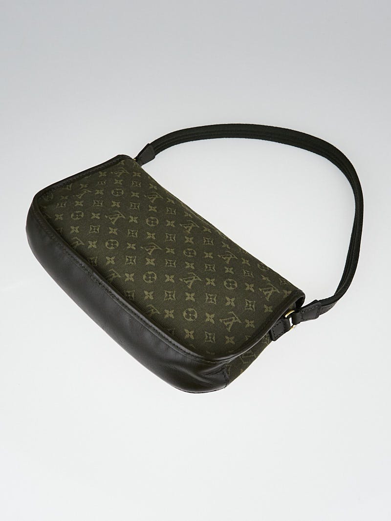 LOUIS VUITTON Monogram Mini Marjorie Khaki GM Shoulder Bag army green