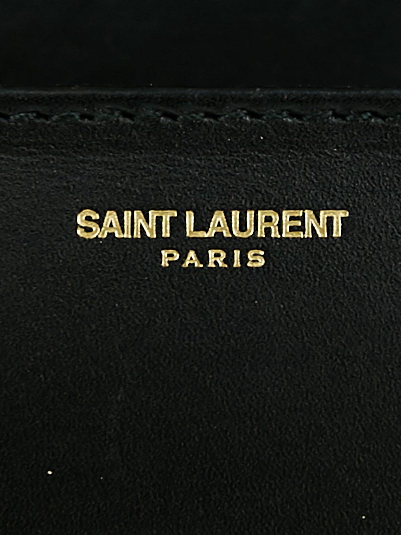 Yves Saint Laurent Black Leather Medium Betty Flap Bag