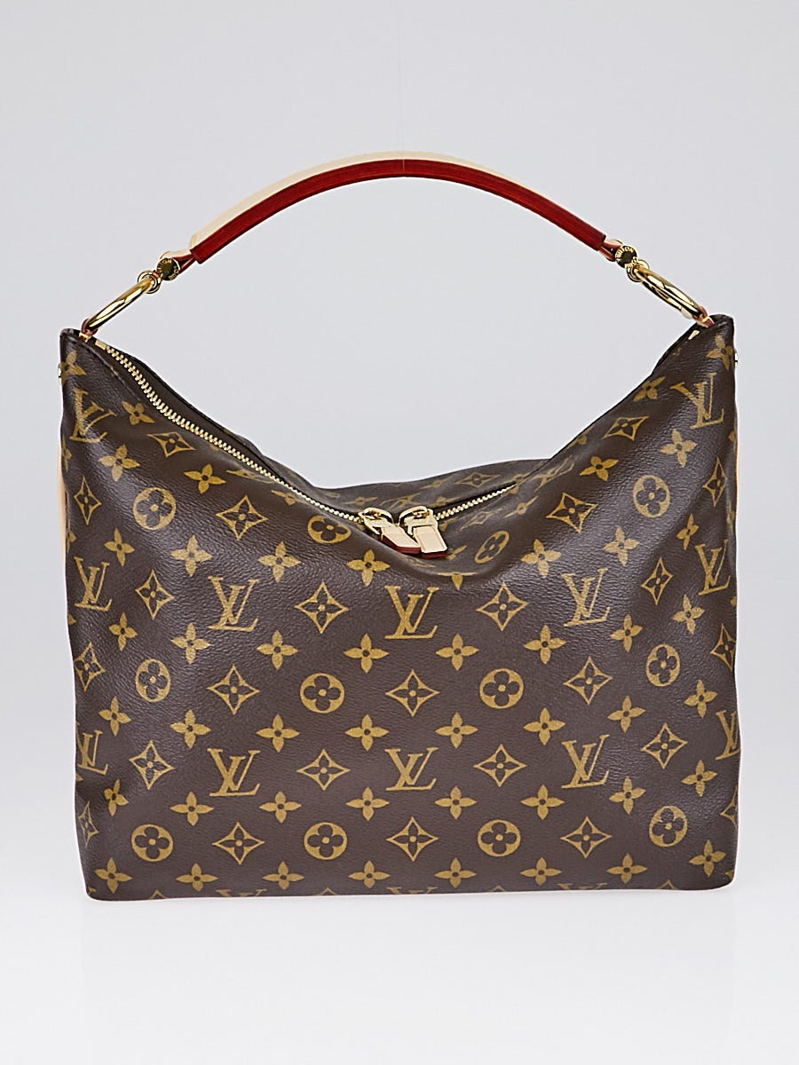 Excellent Authentic Louis Vuitton Monogram Sully PM Tote Purse