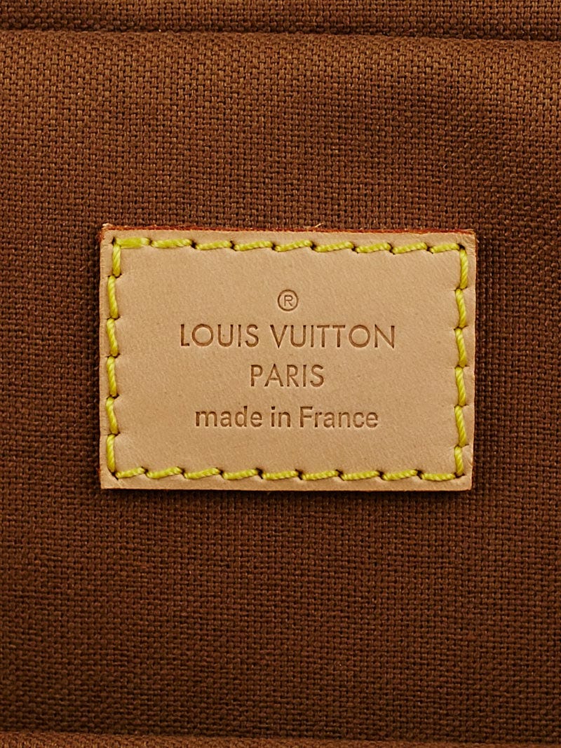 Luxurylove Marketplace - LOUIS VUITTON Icare laptop Monogram bag  ❣️👁‍🗨checked authenticity  for sale 👁‍🗨 brown monogram canvas /  brown leather / brown adjustable webbing strap / shiny go