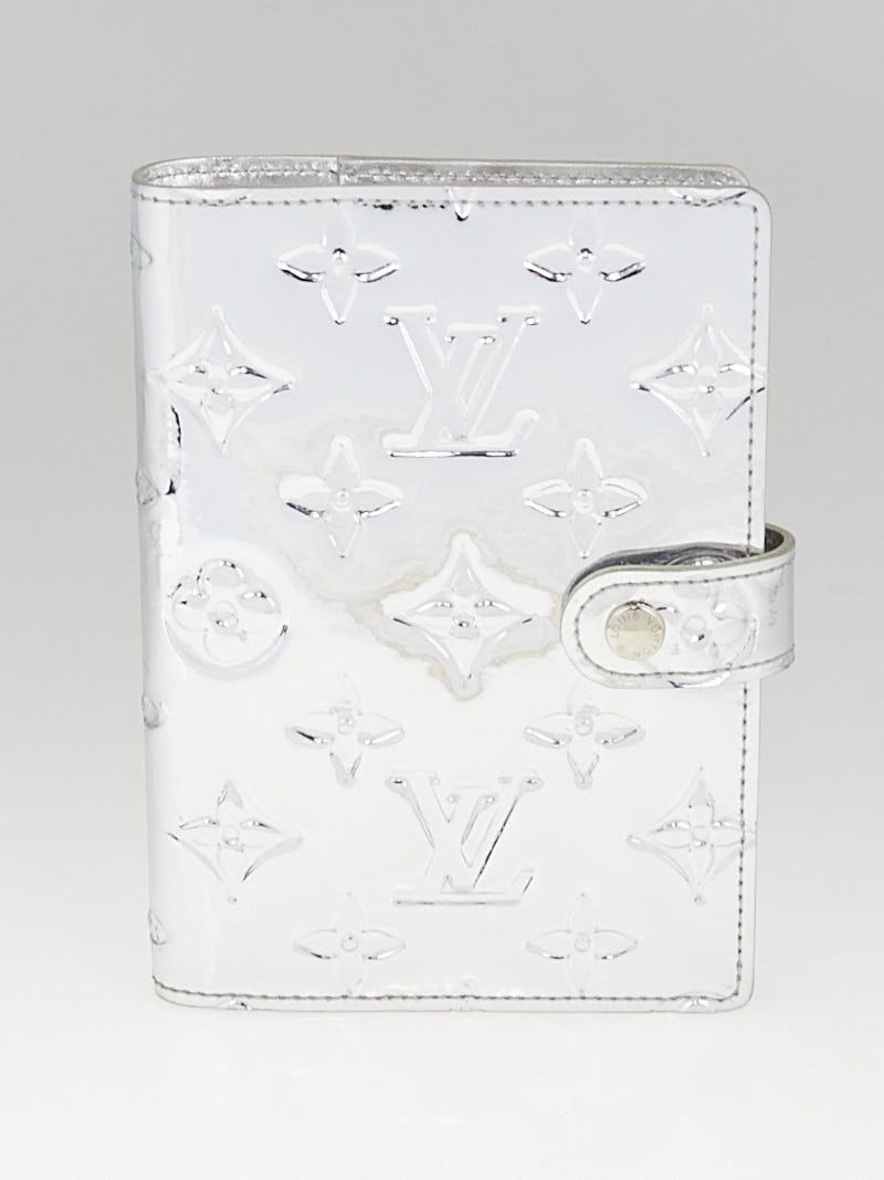 NWT LOUIS VUITTON MIROIR SILVER DAY PLANNER / DIARY / AGENDA