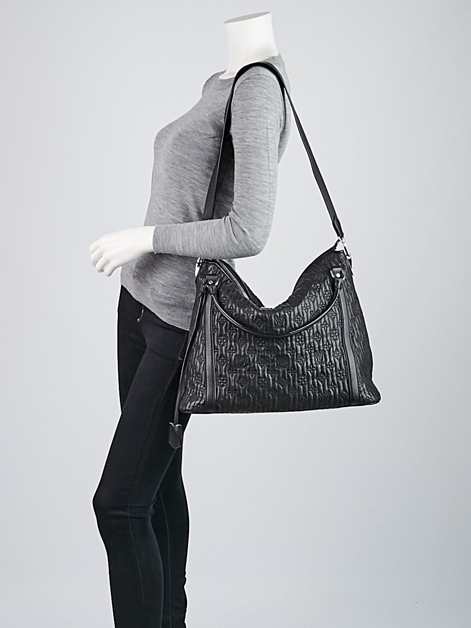 2012 Louis Vuitton Black Monogram Antheia Leather Ixia PM at 1stDibs