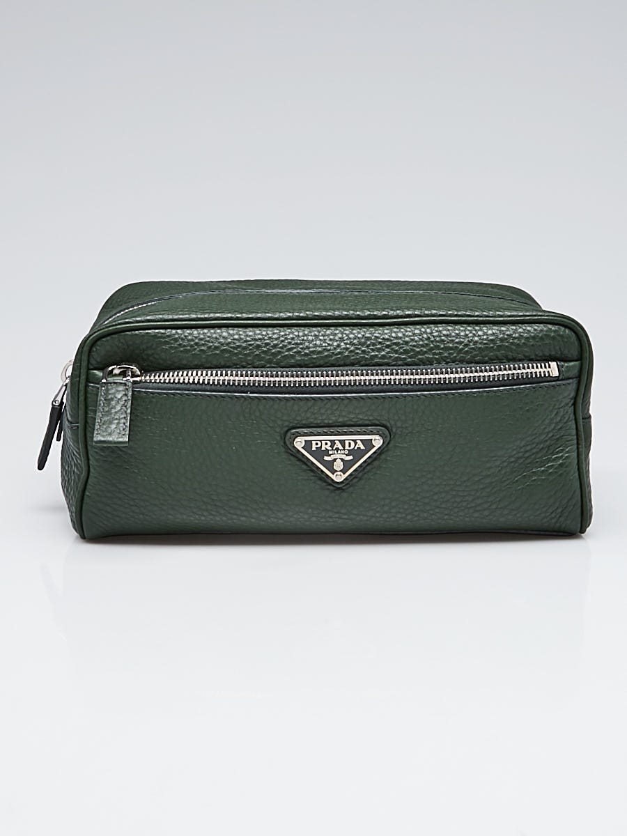 Prada Foresta Vitello Daino Cosmetic Bag 2N0028