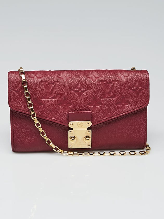 Louis Vuitton Aurore Monogram Empreinte Leather St Germain Pochette Bag