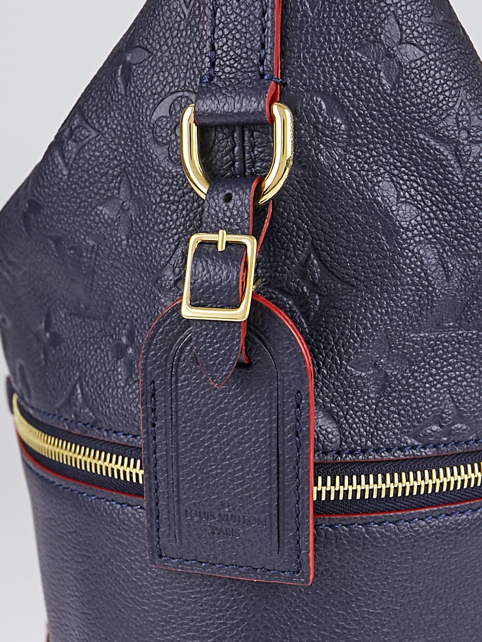 Louis Vuitton Black Monogram Empreinte Leather Melie Bag - Yoogi's Closet