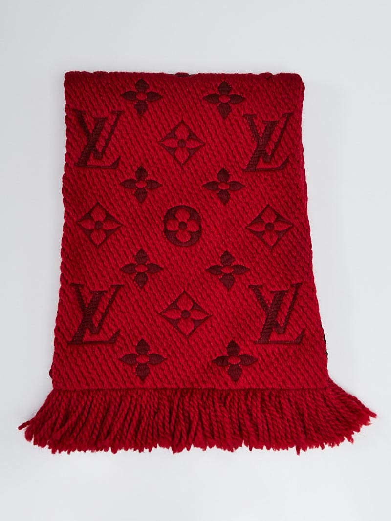 Louis Vuitton - Logomania Scarf Ruby