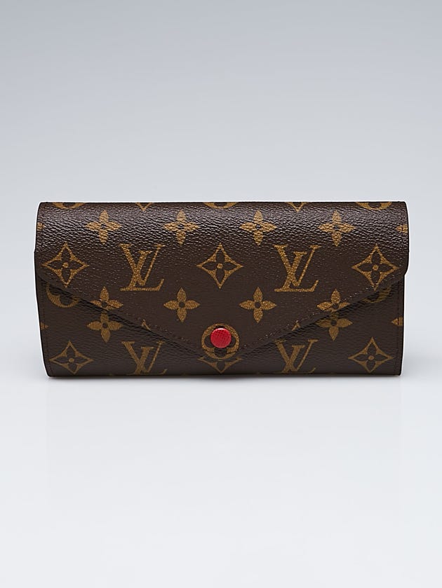 Louis Vuitton Monogram Canvas Rouge Josephine Wallet