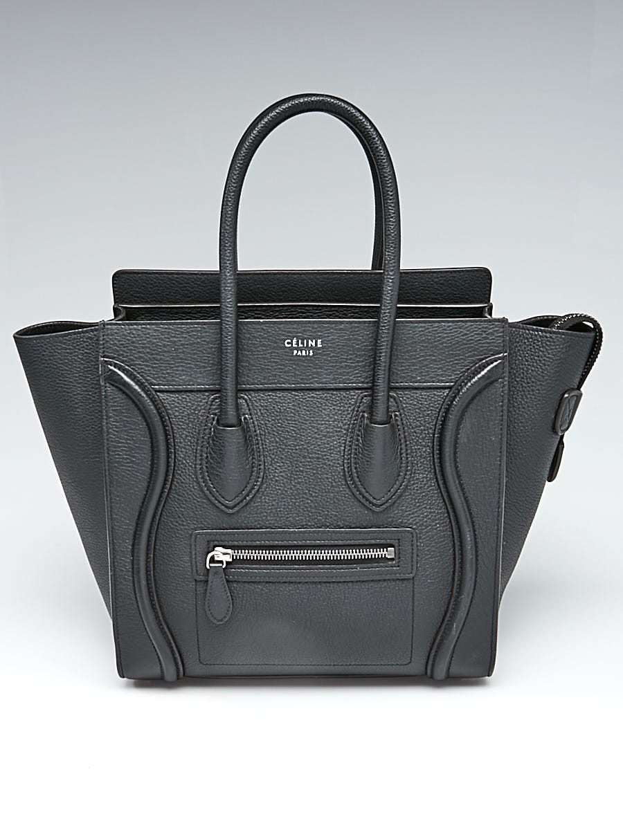 Celine micro luggage sale black