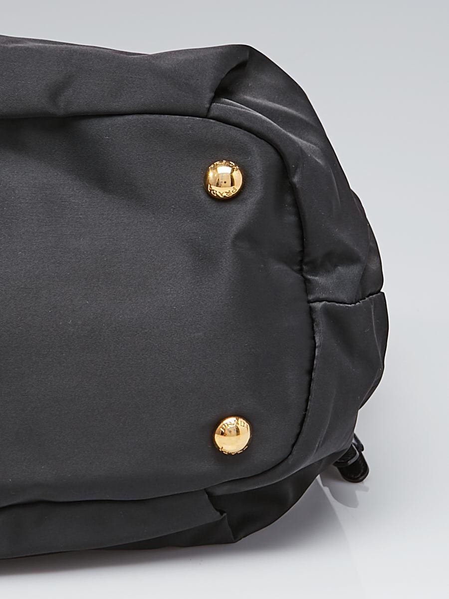 Prada Black Nylon Medium Tote Bag 1BG052 - Yoogi's Closet