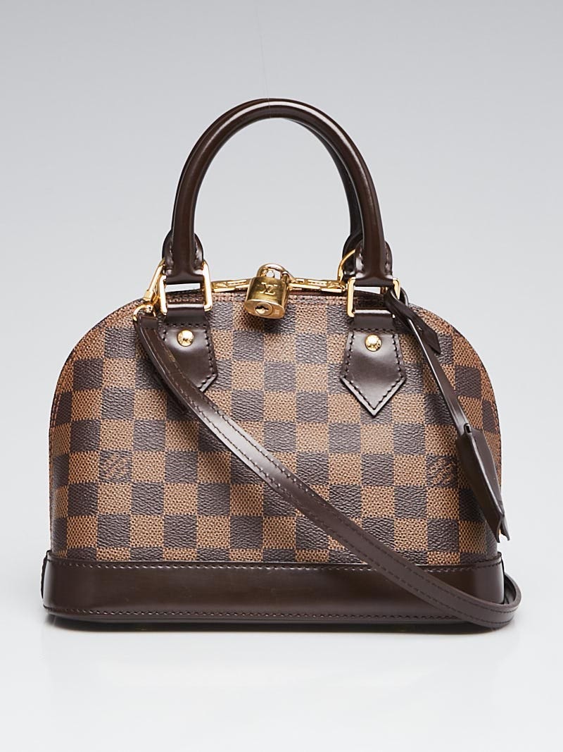 Louis Vuitton Damier Canvas Alma BB Bag w/o Strap - Yoogi's Closet