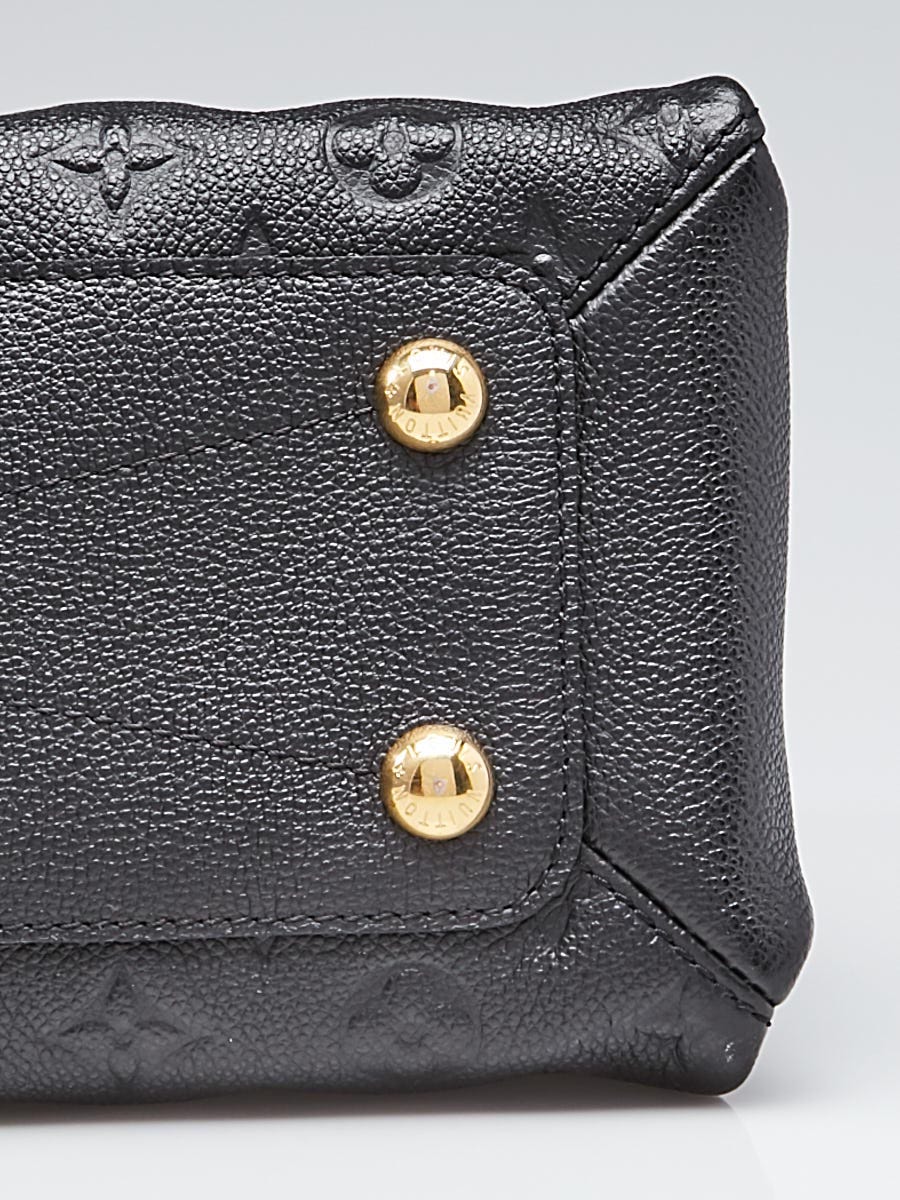 Authentic Louis Vuitton Black Empreinte Leather Vosges MM Handbag – Paris  Station Shop