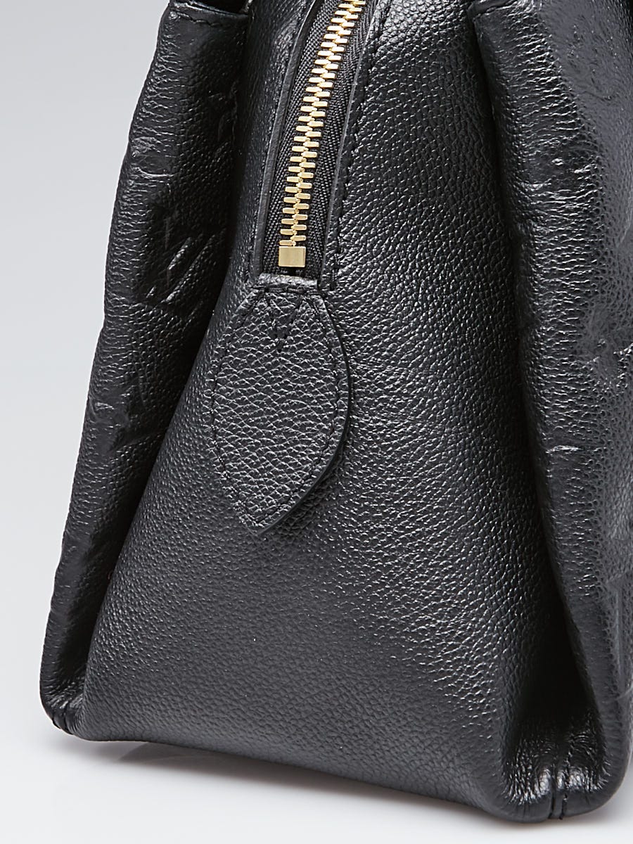 Louis Vuitton Black Monogram Empreinte Vosges MM Pony-style calfskin  ref.362984 - Joli Closet