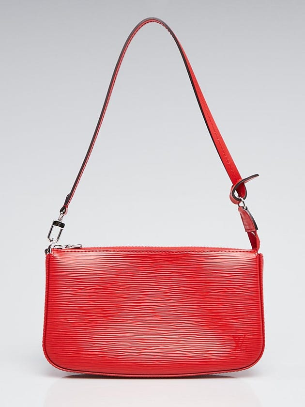 Louis Vuitton Coquelicot Epi Leather Accessories Pochette NM Bag