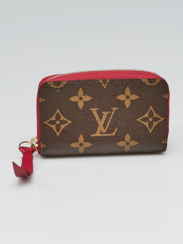Louis Vuitton Fuchsia Monogram Canvas Zippy Multicartes Wallet