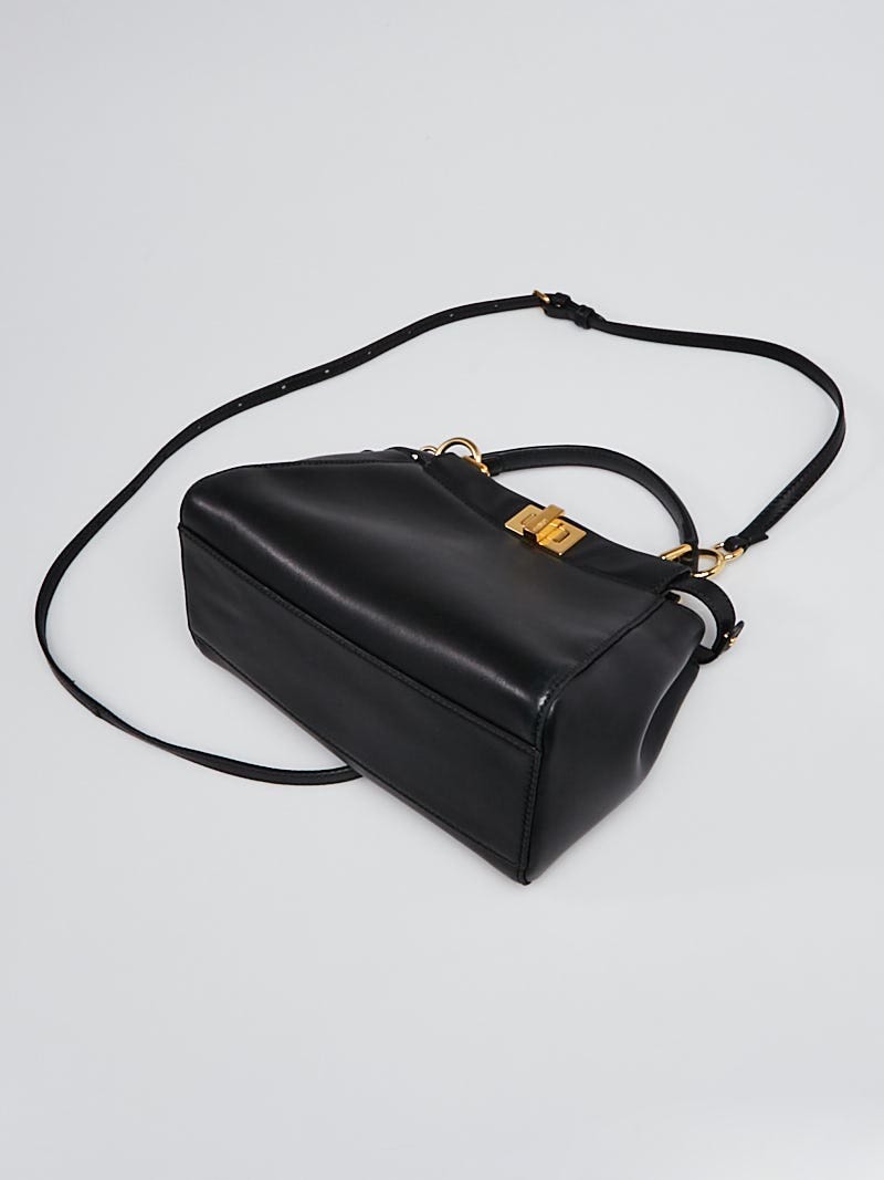Fendi Green Nappa Mini Pocket Peekaboo Gold Hardware, 2019