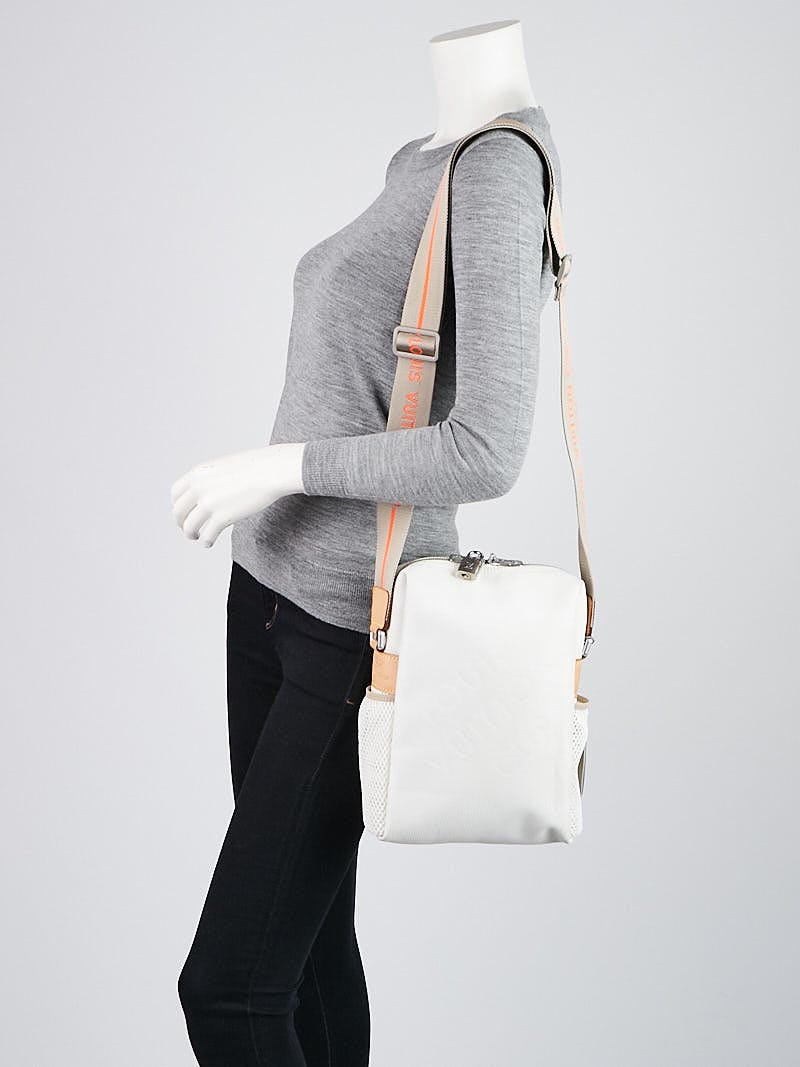 Rare mens Louis Vuitton Damier Geant LV Cup Shoulder Bag cross body NWT