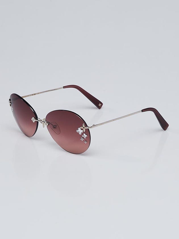Louis Vuitton Pink Rimless Desmayo Sunglasses Z0051U
