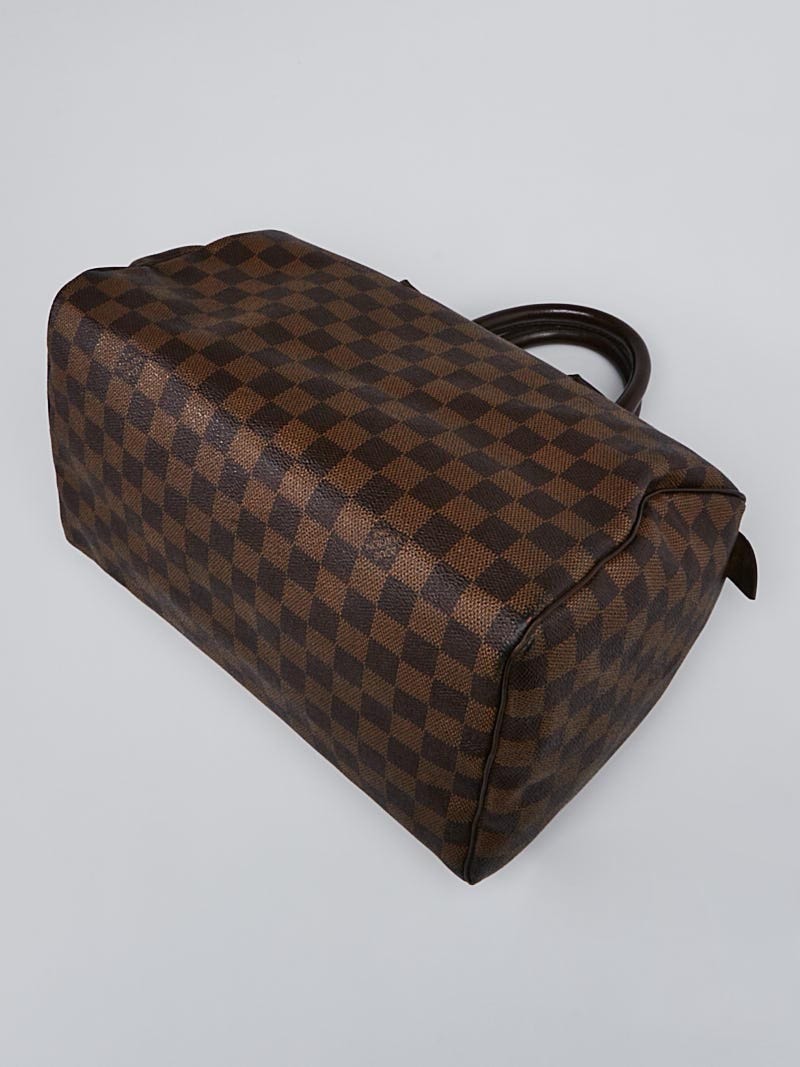 Lot - Louis Vuitton Brown Damier Pattern 'Twice' Bag