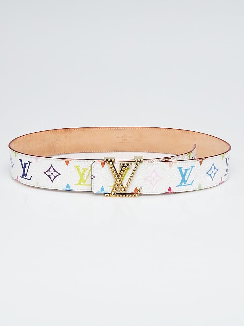 Louis Vuitton Monogram Multicolore Initials Belt - Size 32 / 80, Louis  Vuitton Accessories