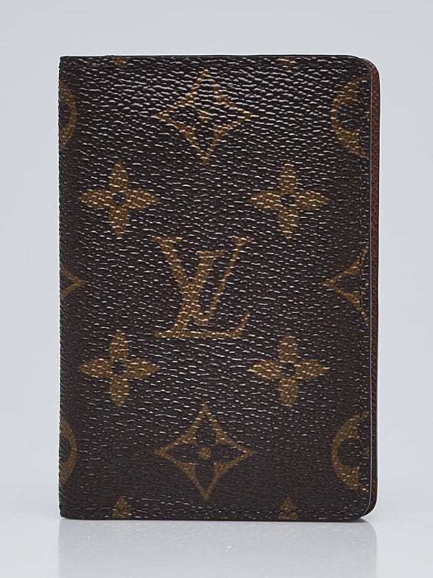 Louis Vuitton Monogram Canvas Pocket Organizer NM Wallet