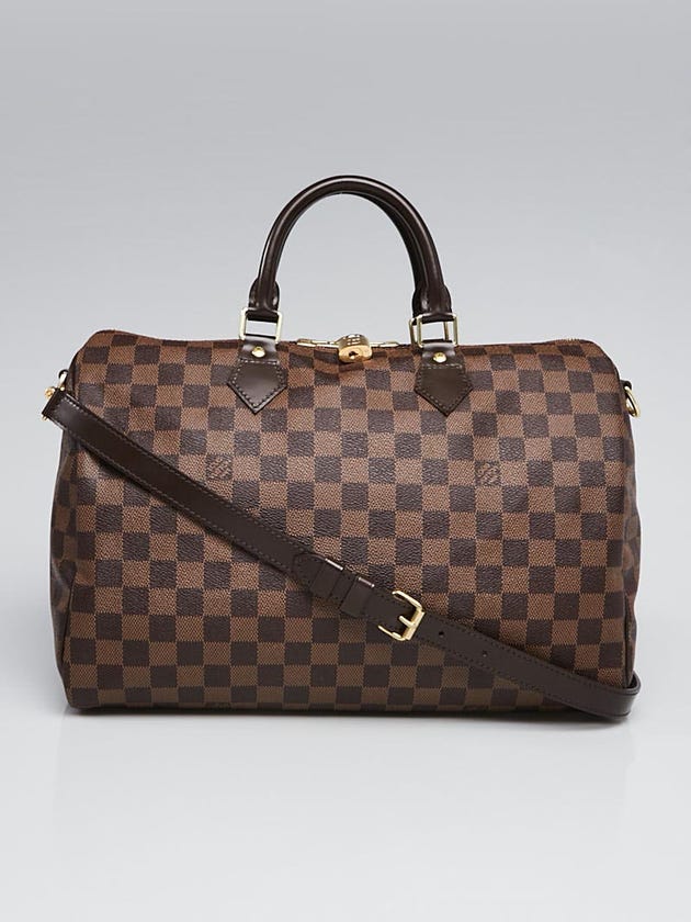 Louis Vuitton Damier Canvas Speedy Bandouliere 35 Bag