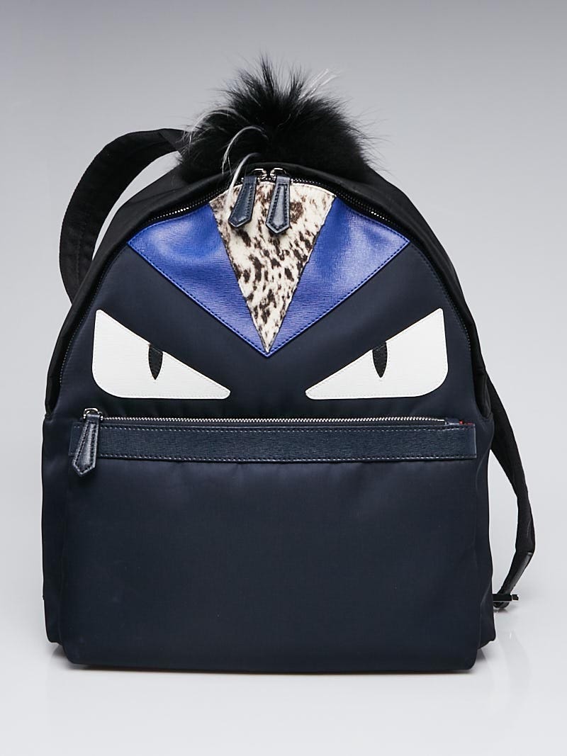 Fendi black bag online with eyes