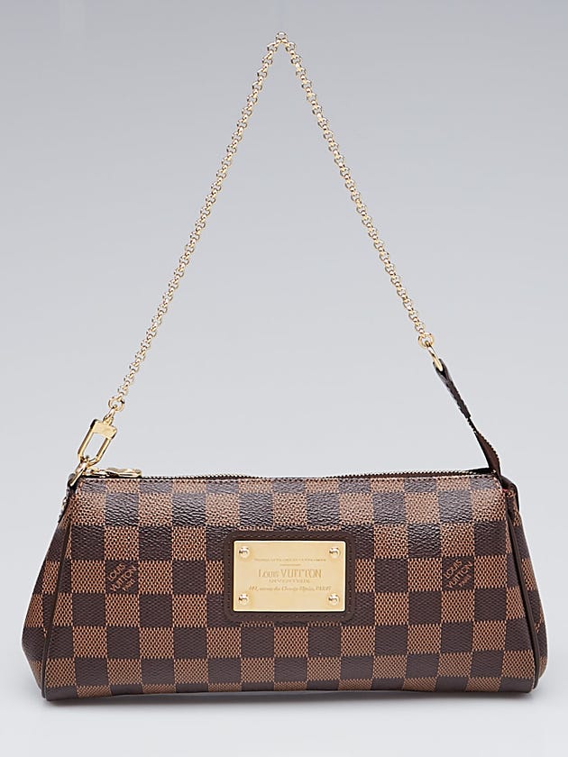 Louis Vuitton Damier Canvas Eva Clutch Bag