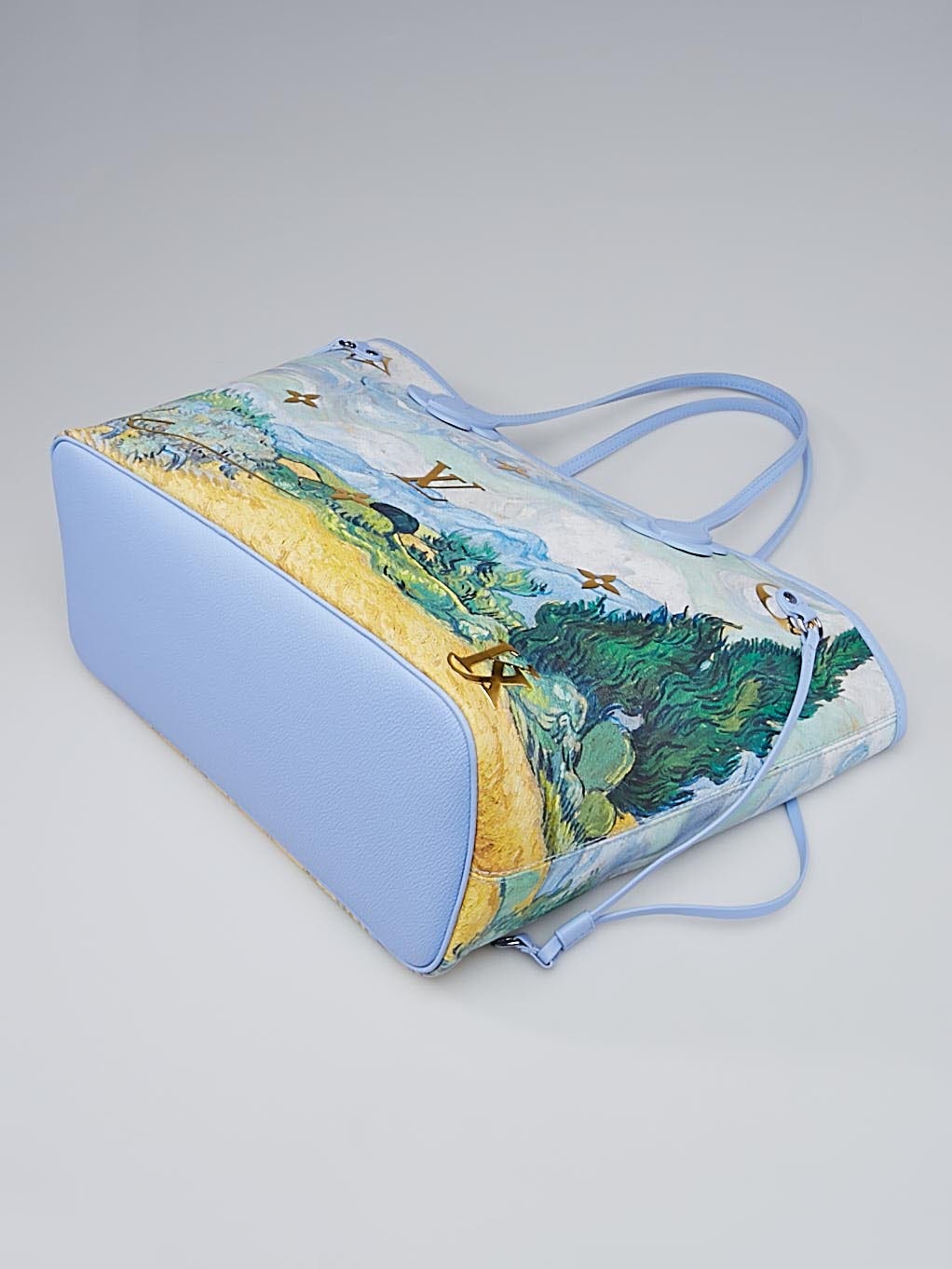 Louis Vuitton Limited Edition Coated Canvas Jeff Koons Van Gogh Neverfull  MM Bag - Yoogi's Closet