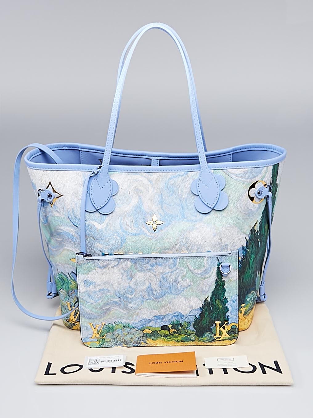 Louis Vuitton, Bags, Louis Vuitton X Jeff Coons Montaigne Mm Van Gogh  Masters Bag